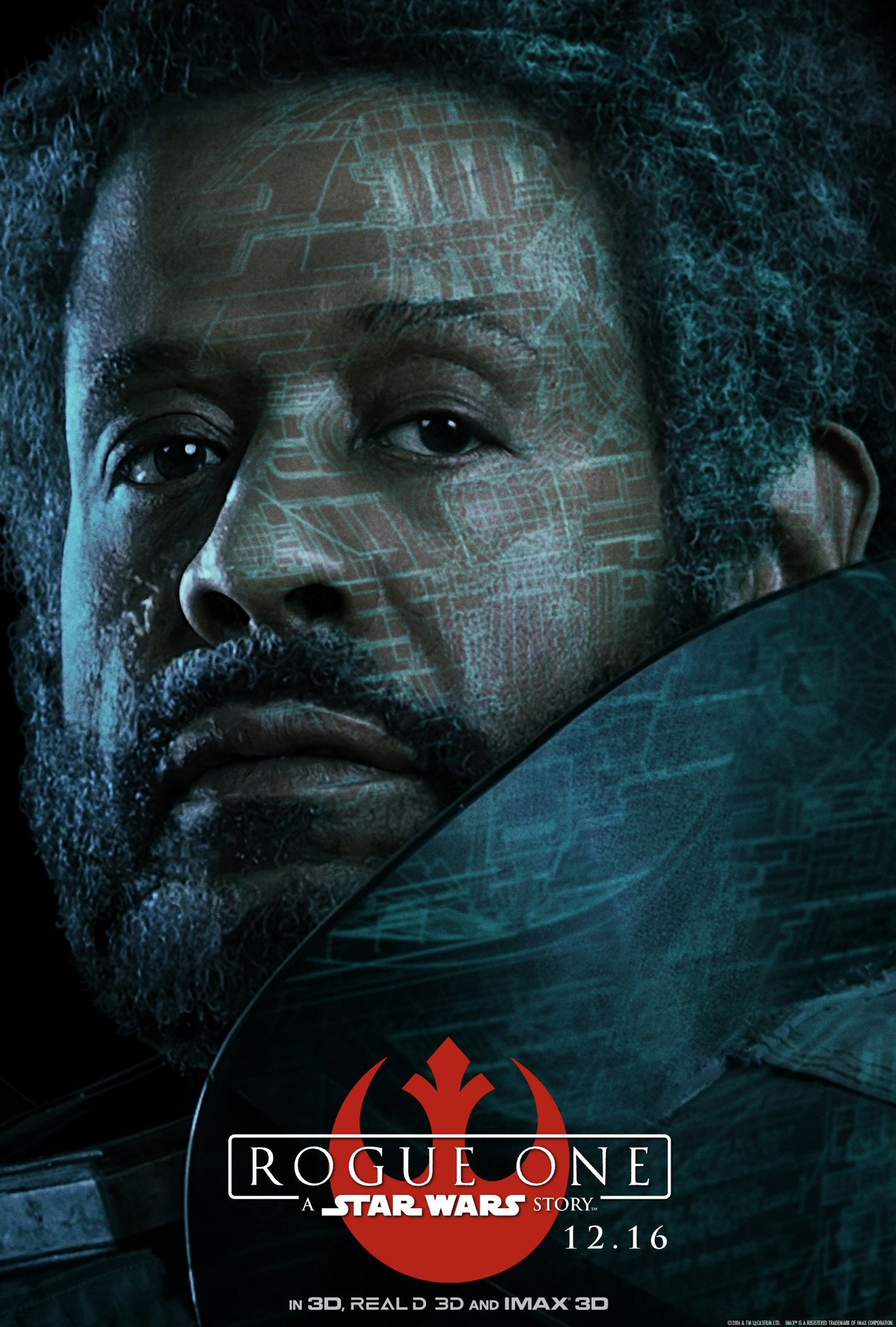 Forest Whitaker as Saw Gerrera