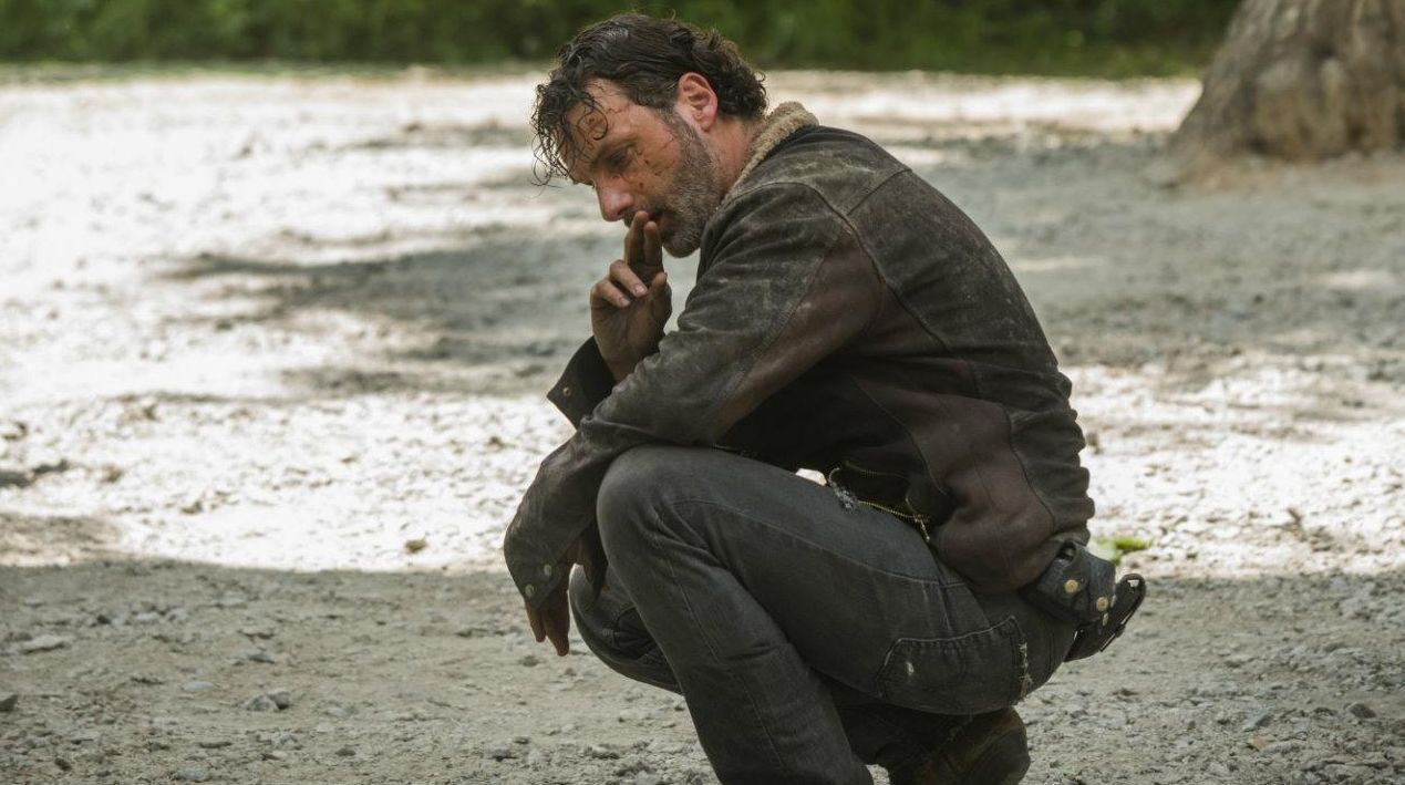 Andrew Lincoln as Rick, Season 6 Premiere