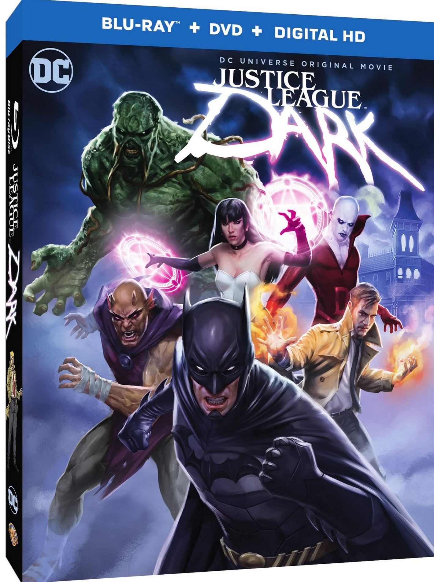 Stunning box art revealed for 'Justice League Dark'