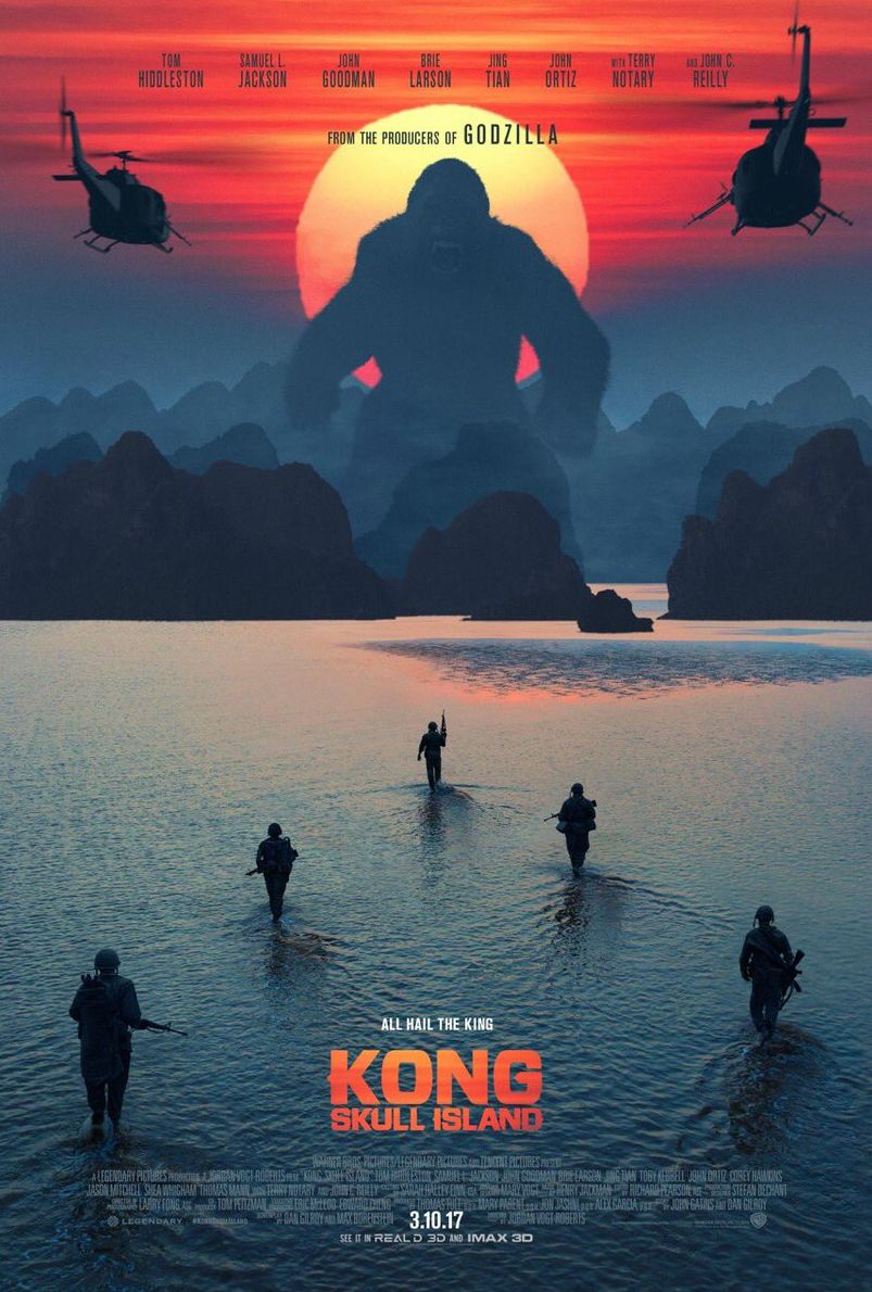 Humanity takes on a monster in a new poster for &#039;Kong: Skull