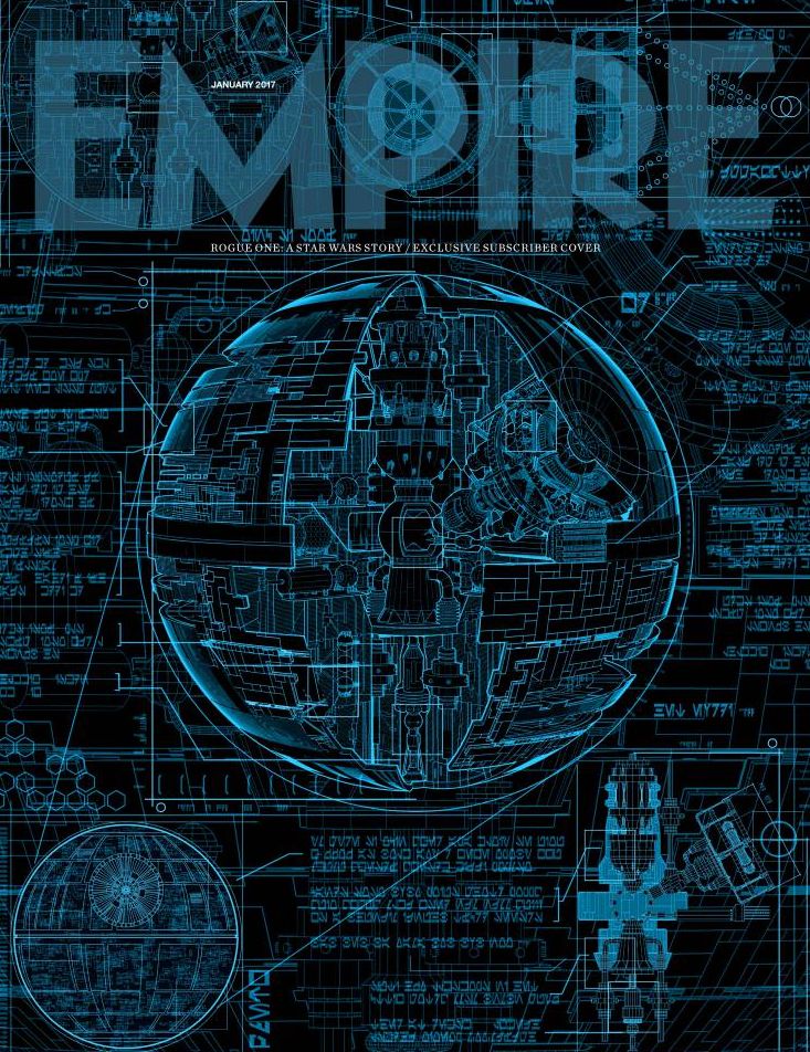 Empire magazine reveals in-depth Death Star plans on the cov