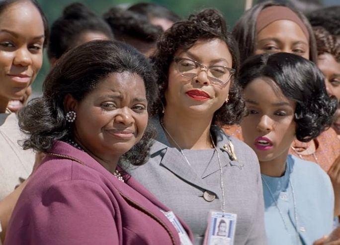 Octavia Spencer, Taraji P. Henson and Janelle Monae in "Hidden Figures"