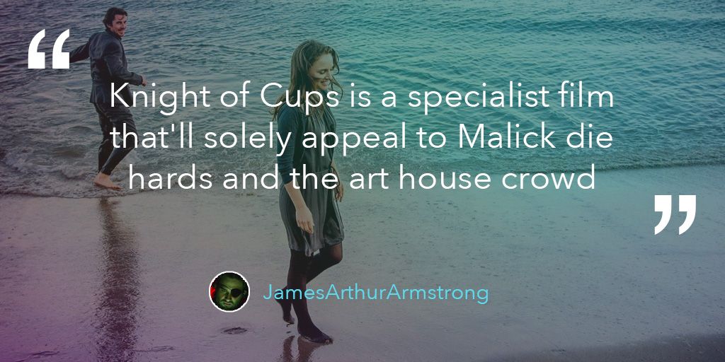 Knight of Cups Review Quote