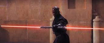 Darth Maul in the Phantom Menace