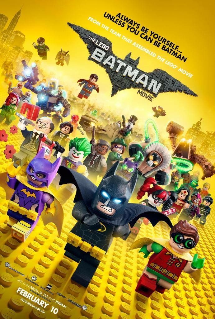 New poster for The Lego Batman Movie