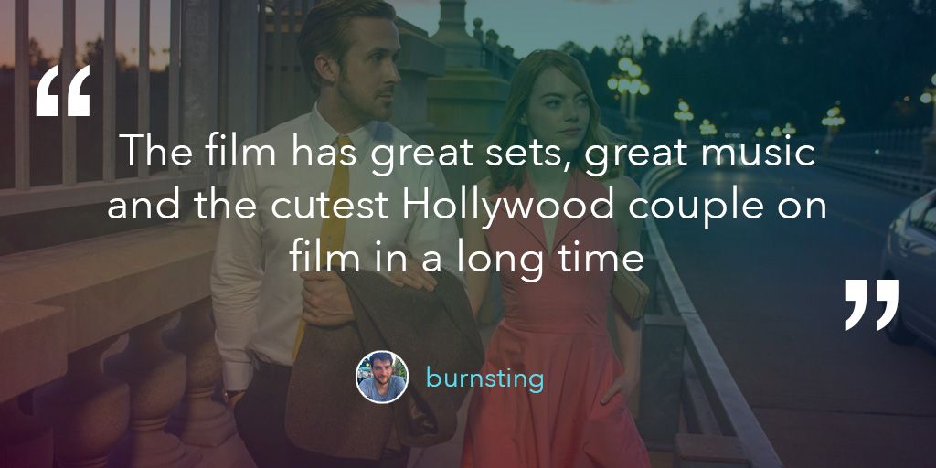 La La Land Review Quote