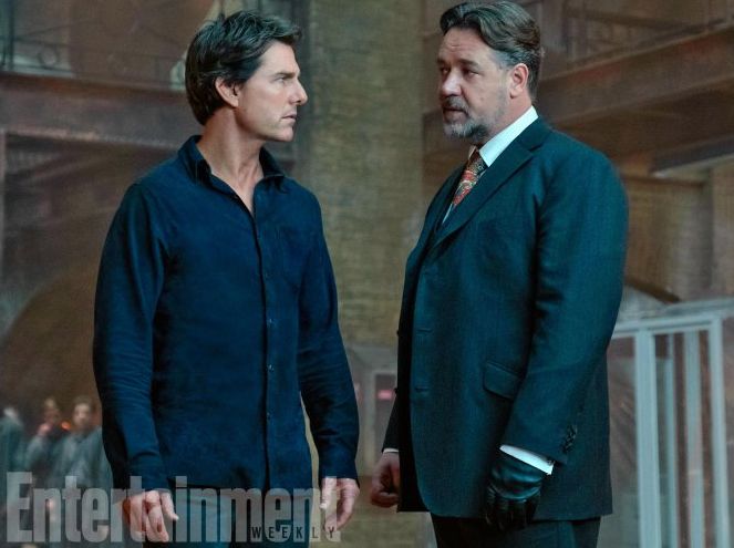 New image of Tom Cruise and Russell Crowe in &#039;The Mummy&#039;