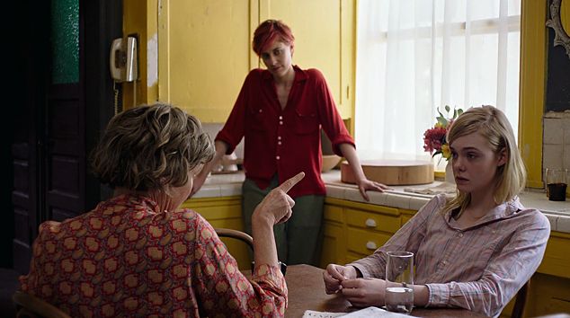 Annette Bening, Greta Gerwig and Elle Fanning in "20th Century Women"