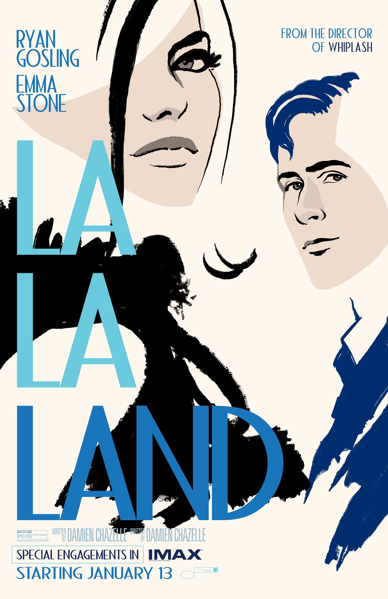 Official IMAX poster for &#039;La La Land&#039;