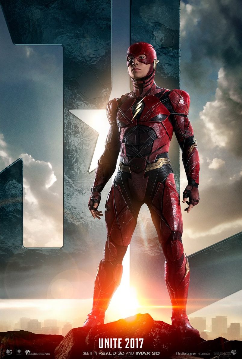 First poster for The Flash ahead of the official &#039;Justice Le