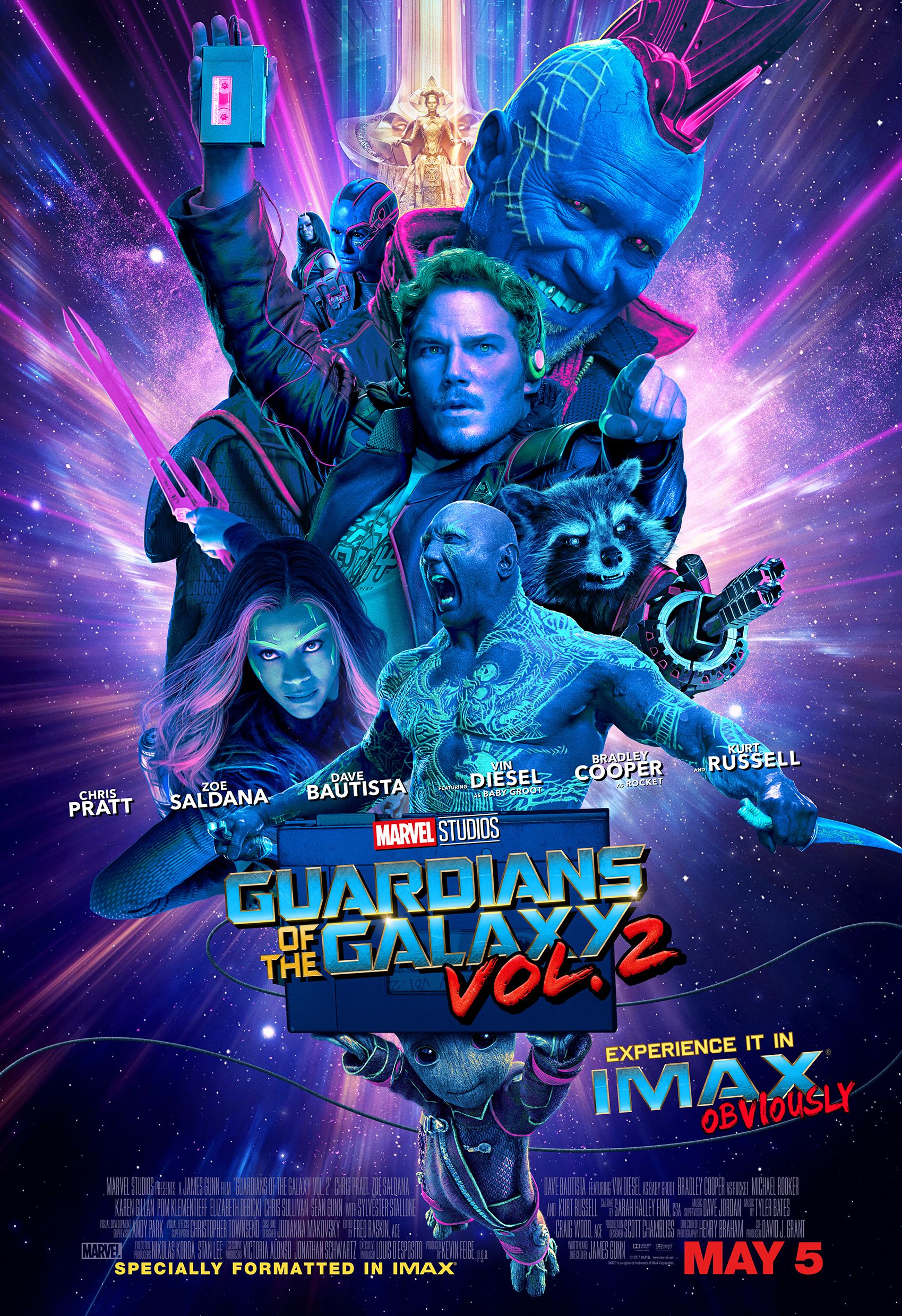 New &#039;Guardians of the Galaxy Vol 2&#039; poster