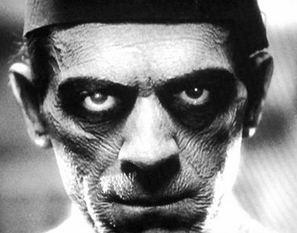 Karloff as The Mummy