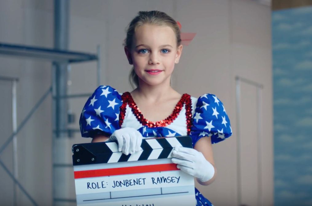 Hannah, a young actresses 'auditioning' for the title role, in "Casting JonBenet"