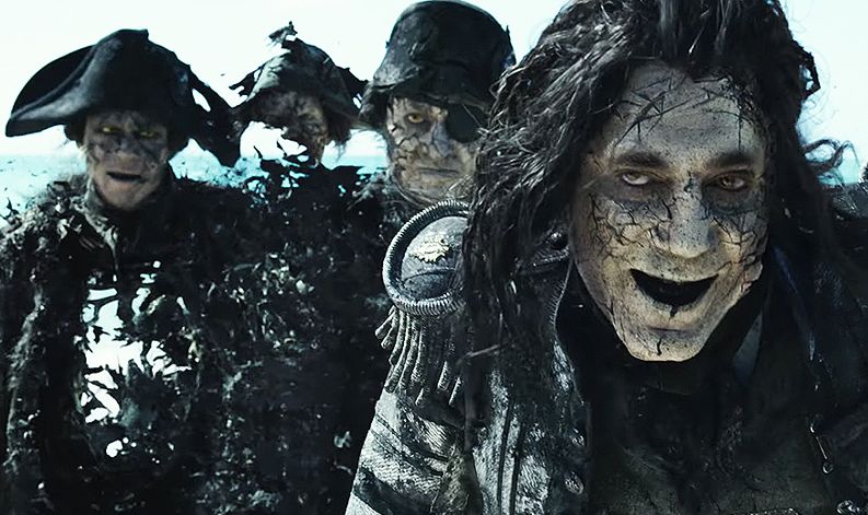 Javier Bardem in "Pirates of the Caribbean: Dead Men Tell No Tales"