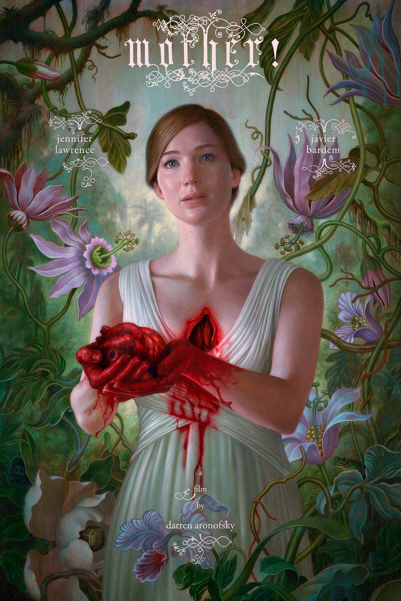 First Disturbing Poster for Darren Aronofsky&#039;s &#039;mother!&#039; wit