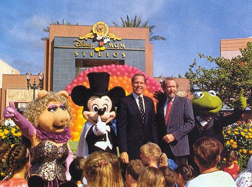 Michael Eisner with Jim Henson