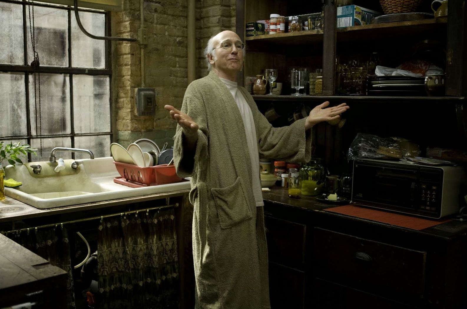 Larry David in Whatever Works