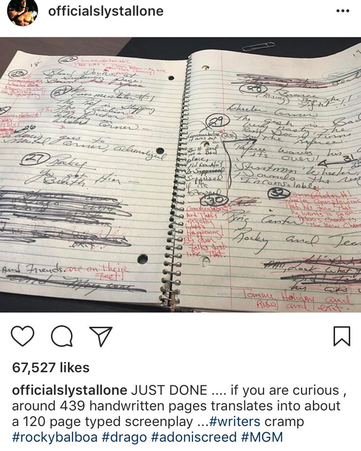 Courtesy - officialslystallone