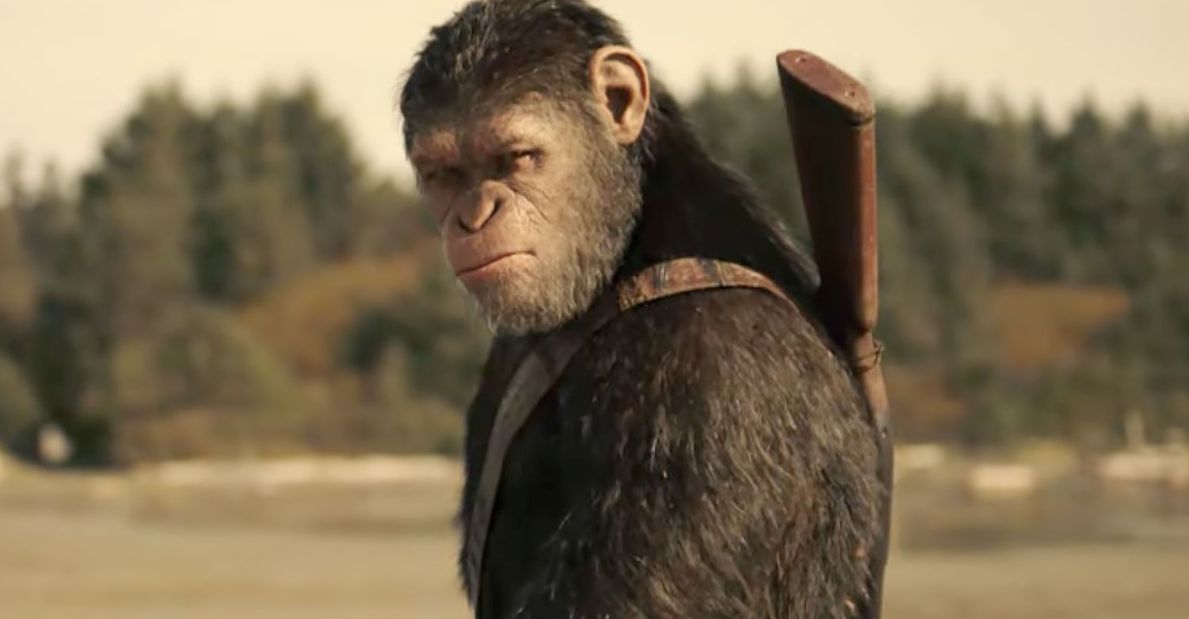 Andy Serkis as Caesar in "War for the Planet of the Apes"