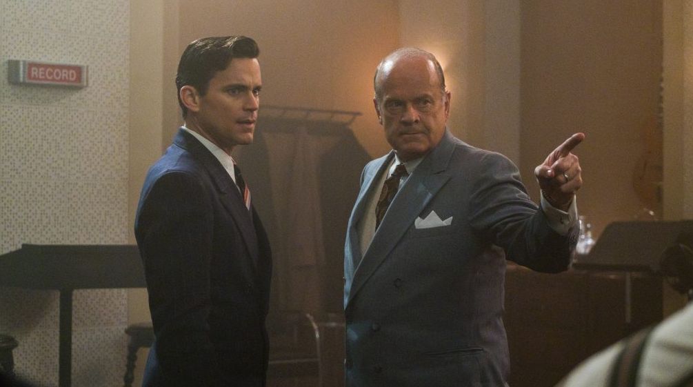 Matt Bomer as Monroe Stahr and Kelsey Grammer as Pat Brady o