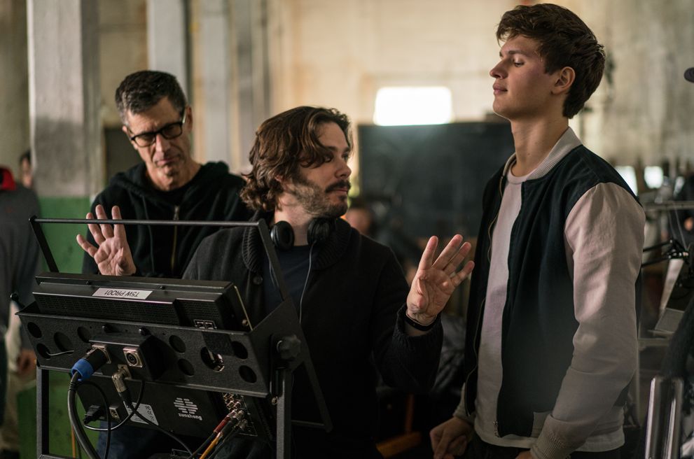 Edgar Wright and Ansel Elgort - Baby Driver