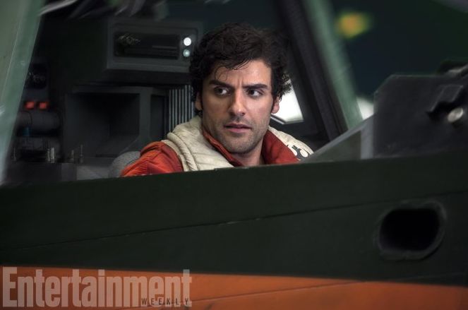 Oscar Isaac as X-wing ace Poe Dameron

Tomorrow, EW has a st