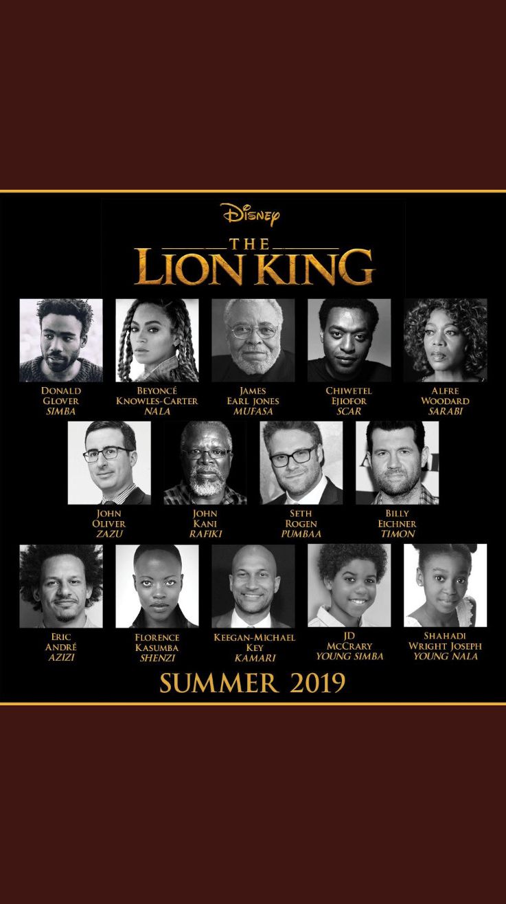 The Lion King cast!