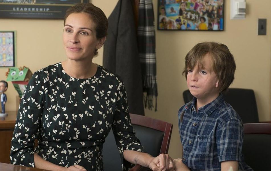 Julia Roberts and Jacob Tremblay