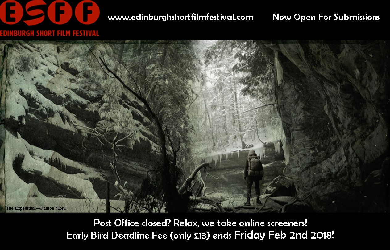 Edinburgh Short Film Festival 2018 -  Submissions Now Open! 