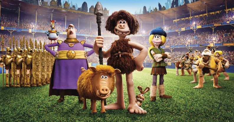 The animated cast of 'Early Man'