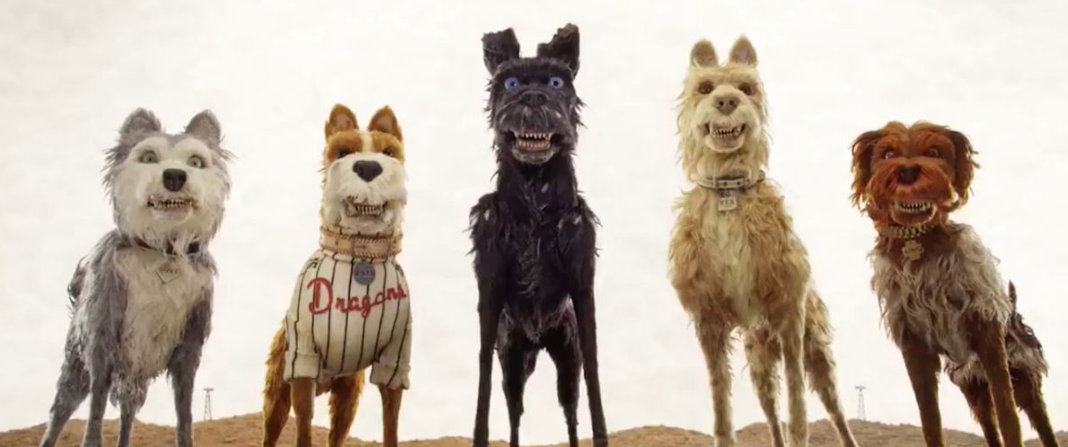Main pack from 'Isle of Dogs'