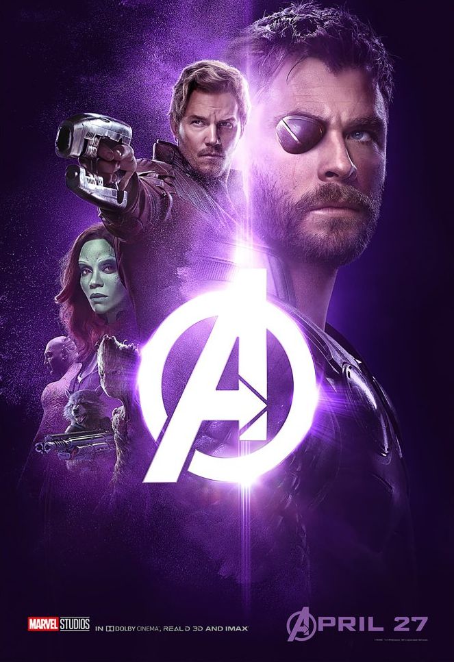 The Power Stone -  Thor, Star-Lord, Gamora, (teenage) Groot,
