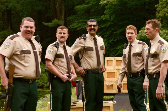 The cast of 'Super Troopers 2'