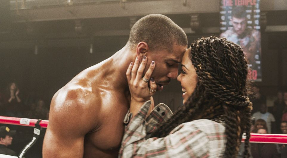 Michael B. Jordan and Tessa Thompson