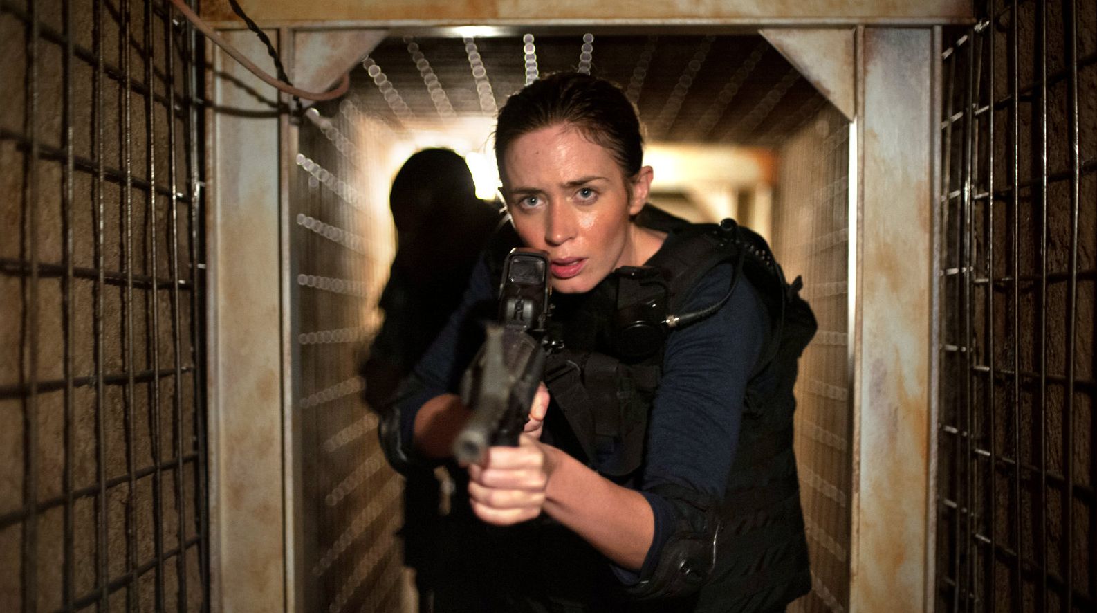 Emily Blunt as Kate Macer - 'Sicario' tunnel scene