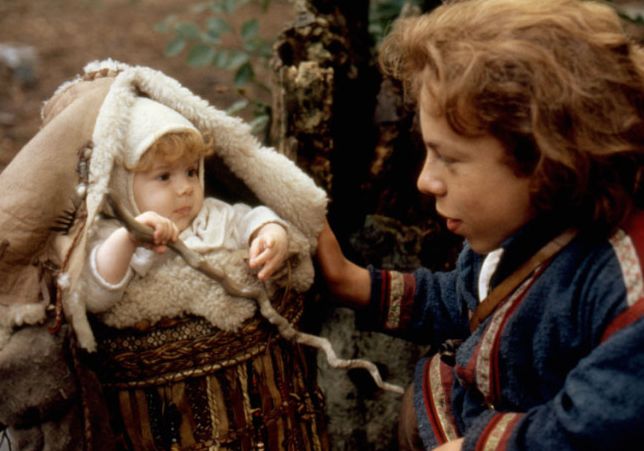 'Willow' - Elora Danan and Willow Ufgood (Warwick Davis)