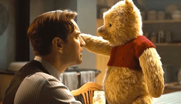 Ewan McGregor and Winnie the Pooh