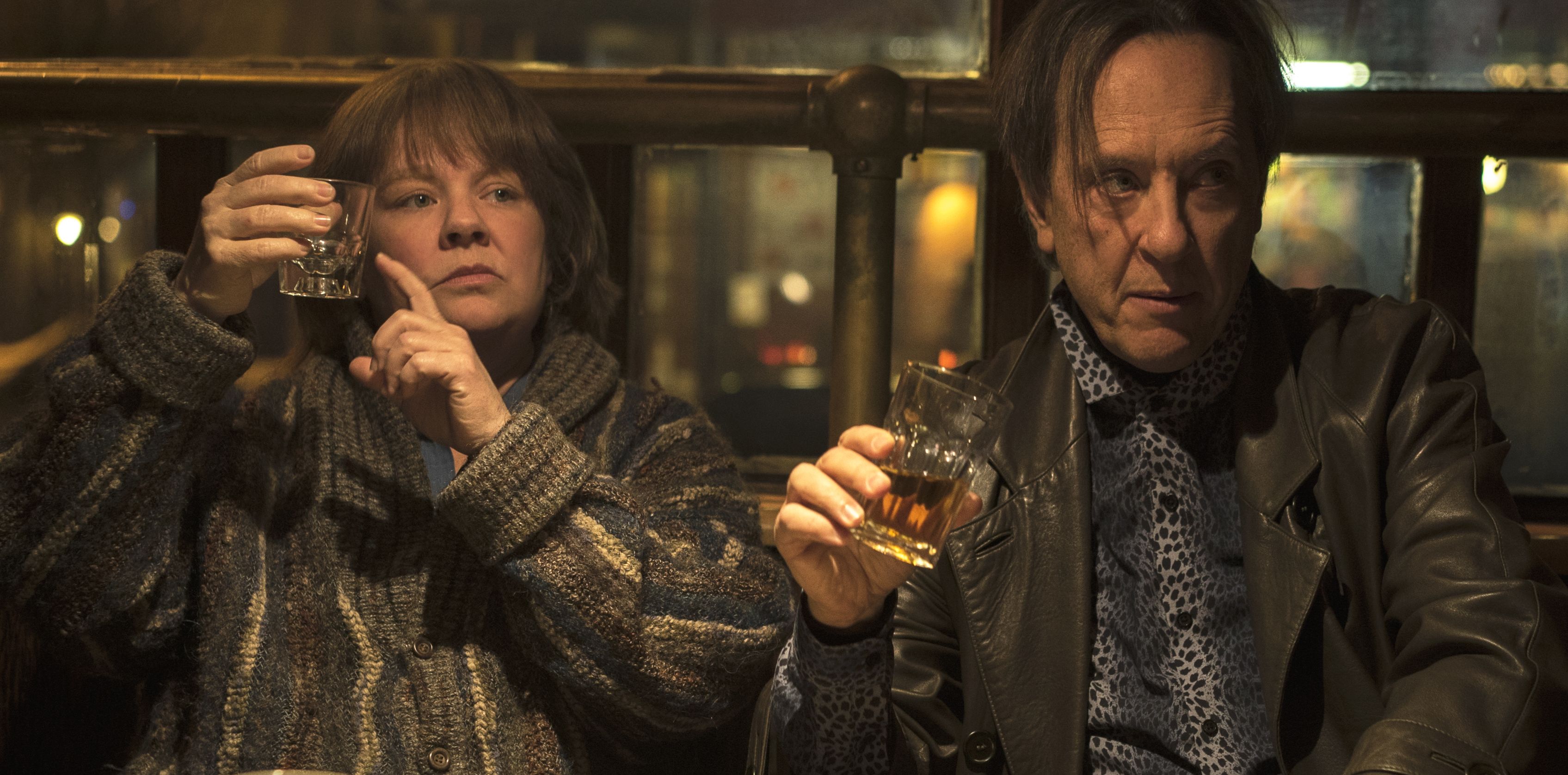 Melissa McCarthy and Richard E. Grant