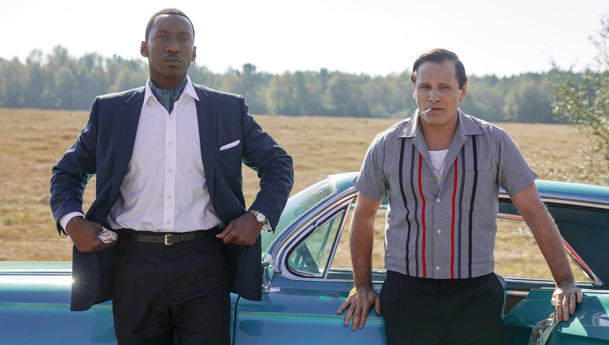 Viggo Mortensen and Mahershala Ali, 'Green Book'