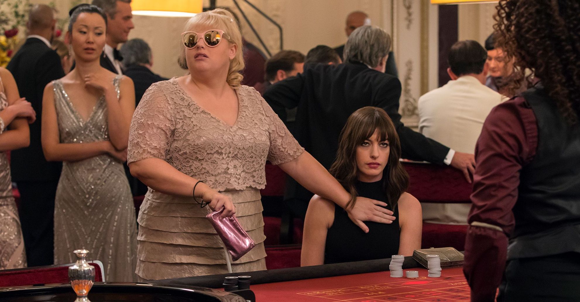 Rebel Wilson and Anne Hathaway