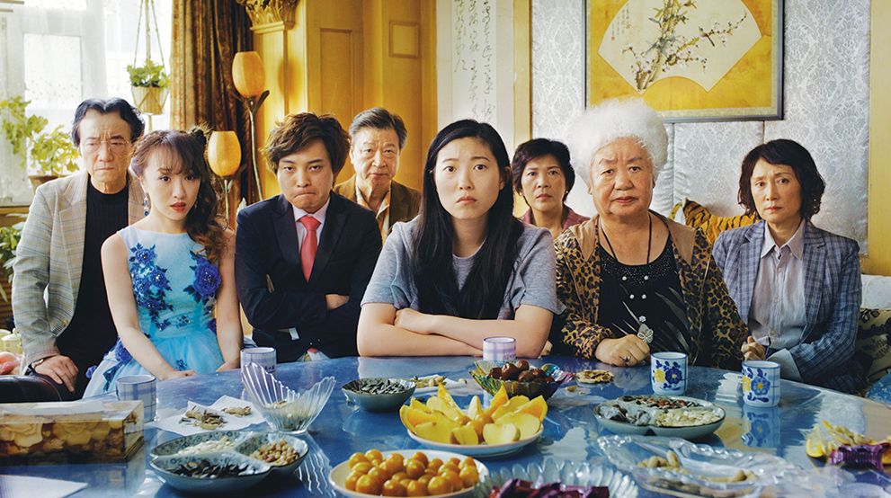 Awkwafina and the cast of 'The Farewell'