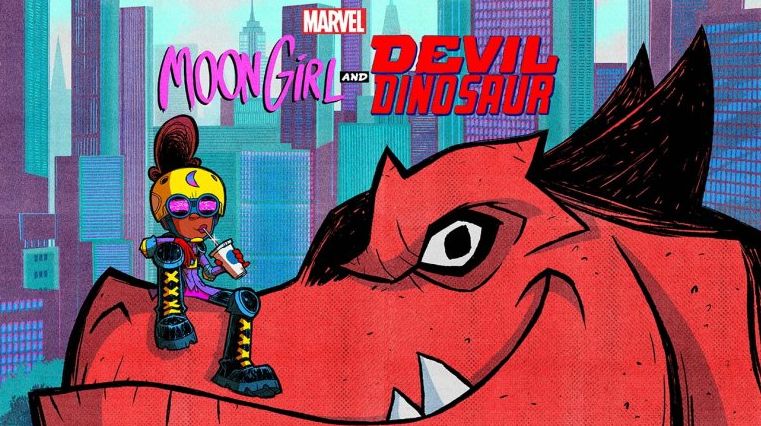 Marvel&#039;s Moon Girl and Devil Dinosaur