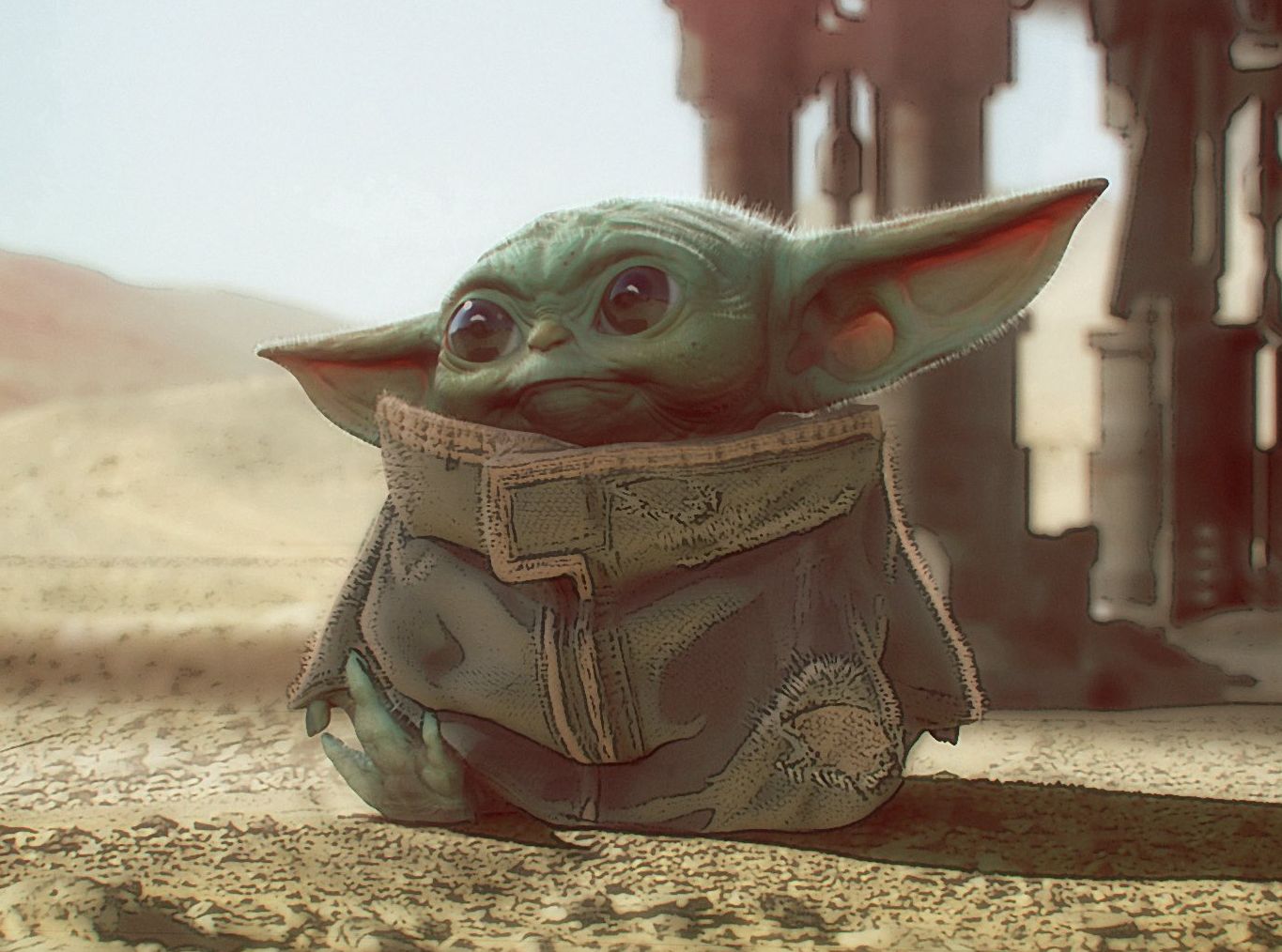 Baby Yoda concept art