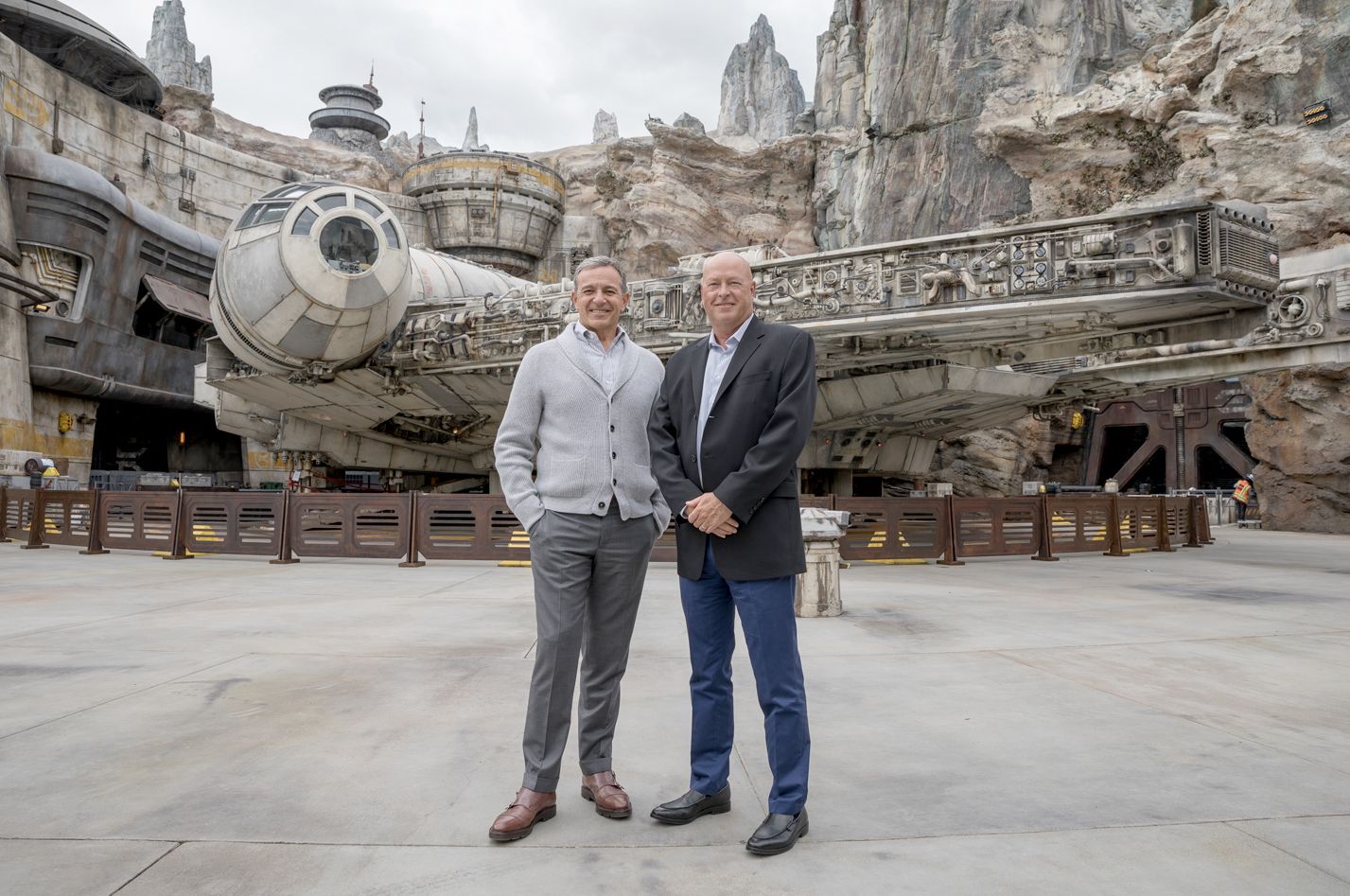 Bob Iger and Bob Chapek