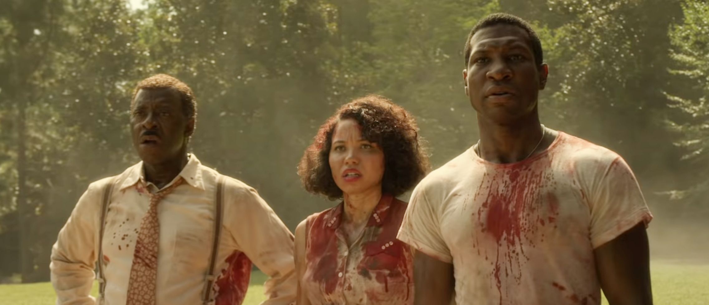 Jonathan Majors, Jurnee Smollett and Courtney B. Vance - &#039;Lo