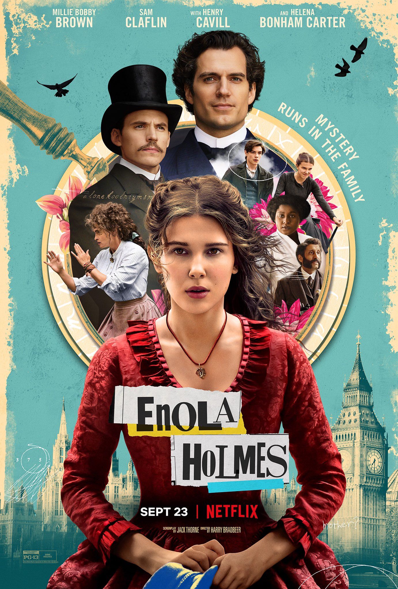 'Enola Holmes' Poster | Cultjer