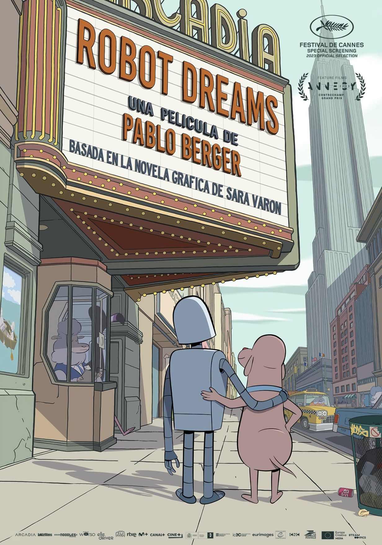 'Robot Dreams' (2023) poster
