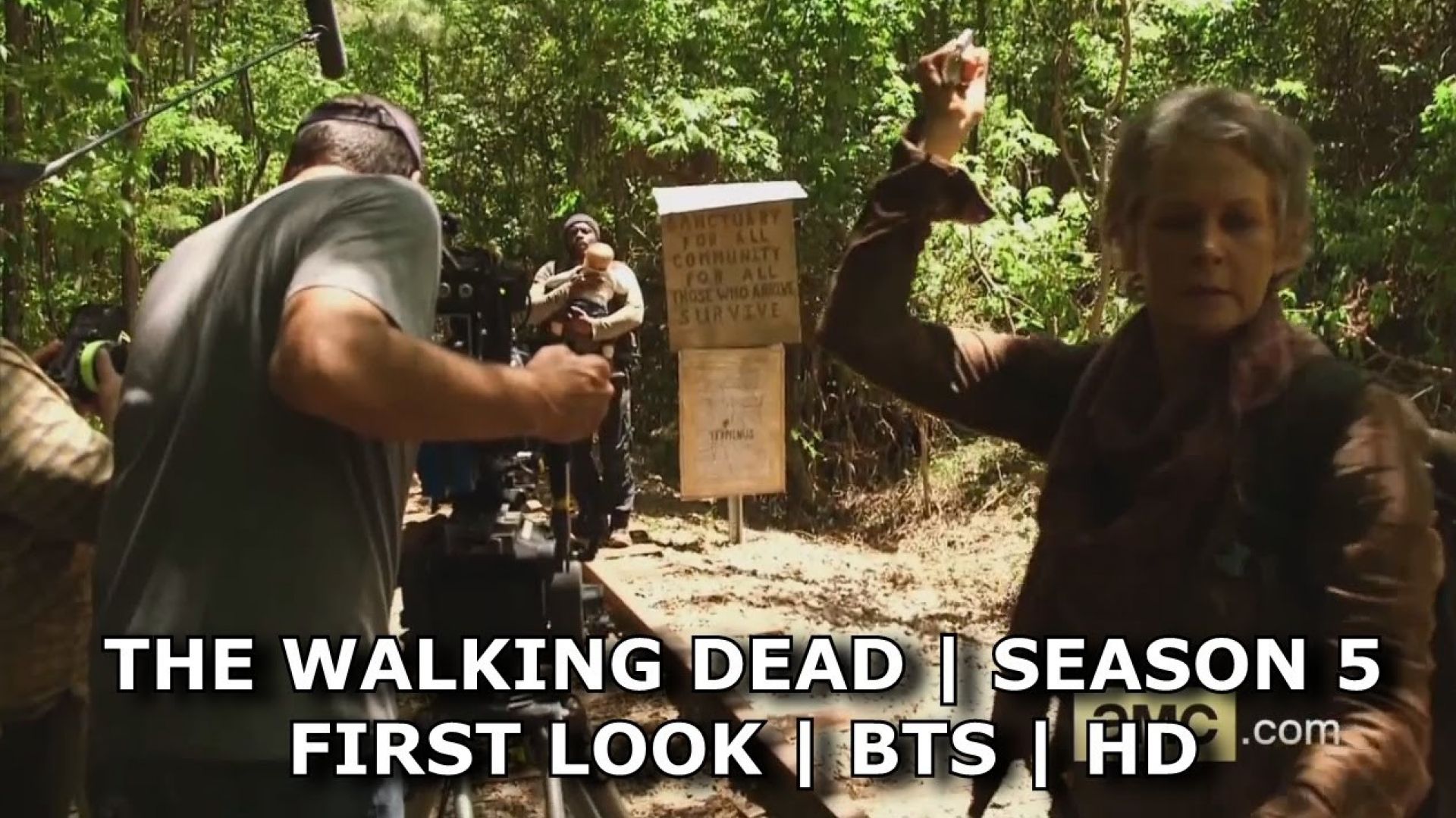 The Walking Dead Season 5: First Look &amp; Greeting From Set