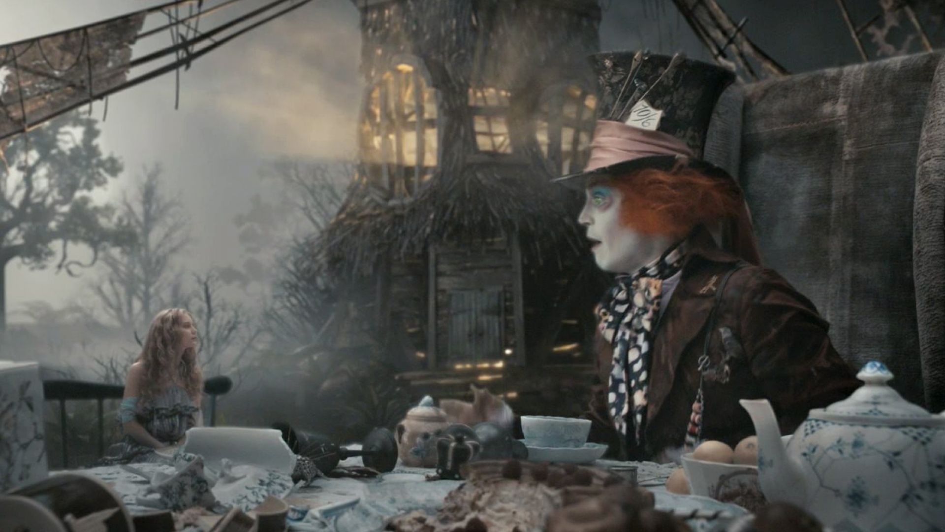 The Tea Party in Alice in Wonderland