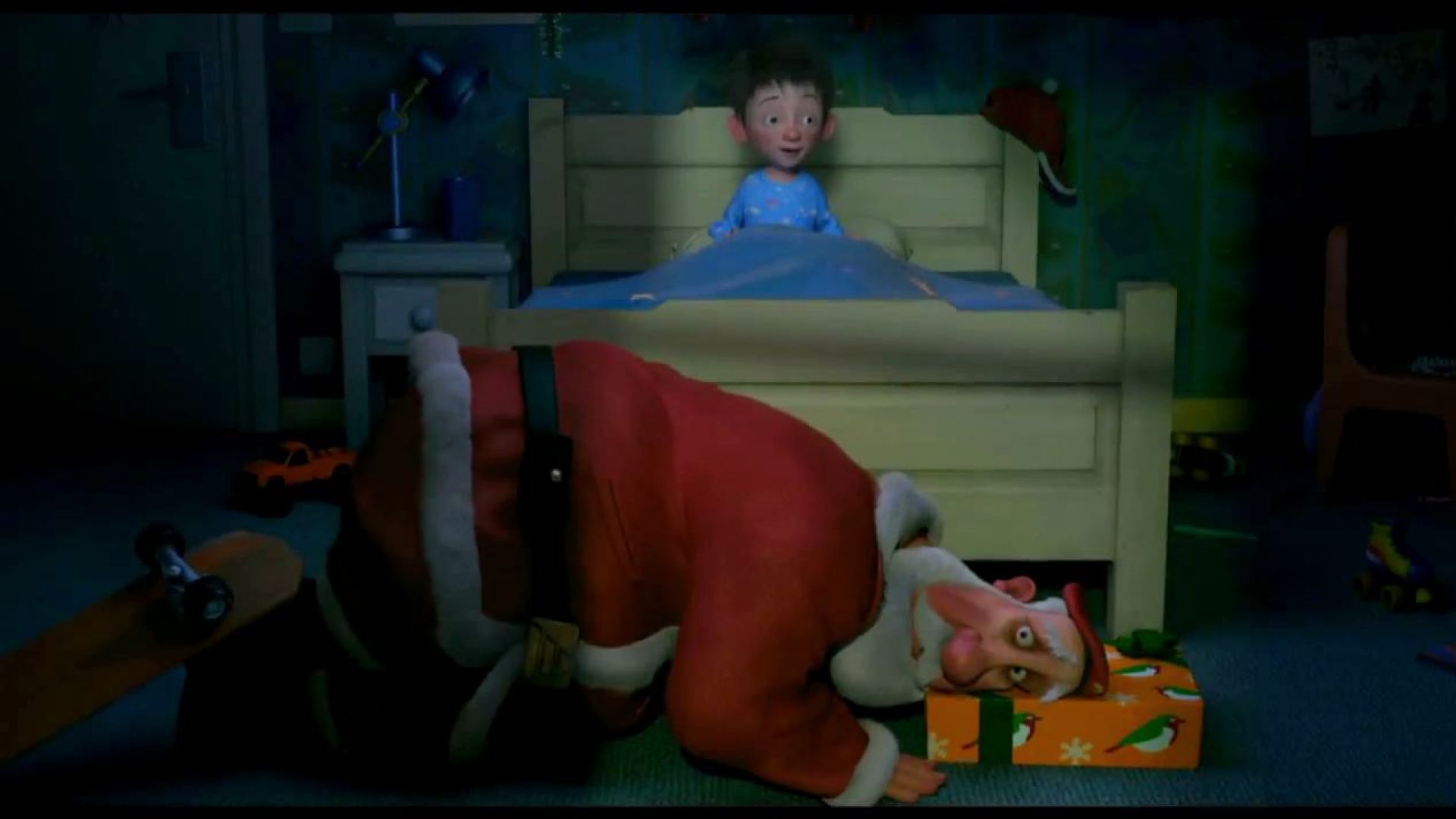 Waker! We have a waker! And Santa&#039;s in there. Arthur Christmas